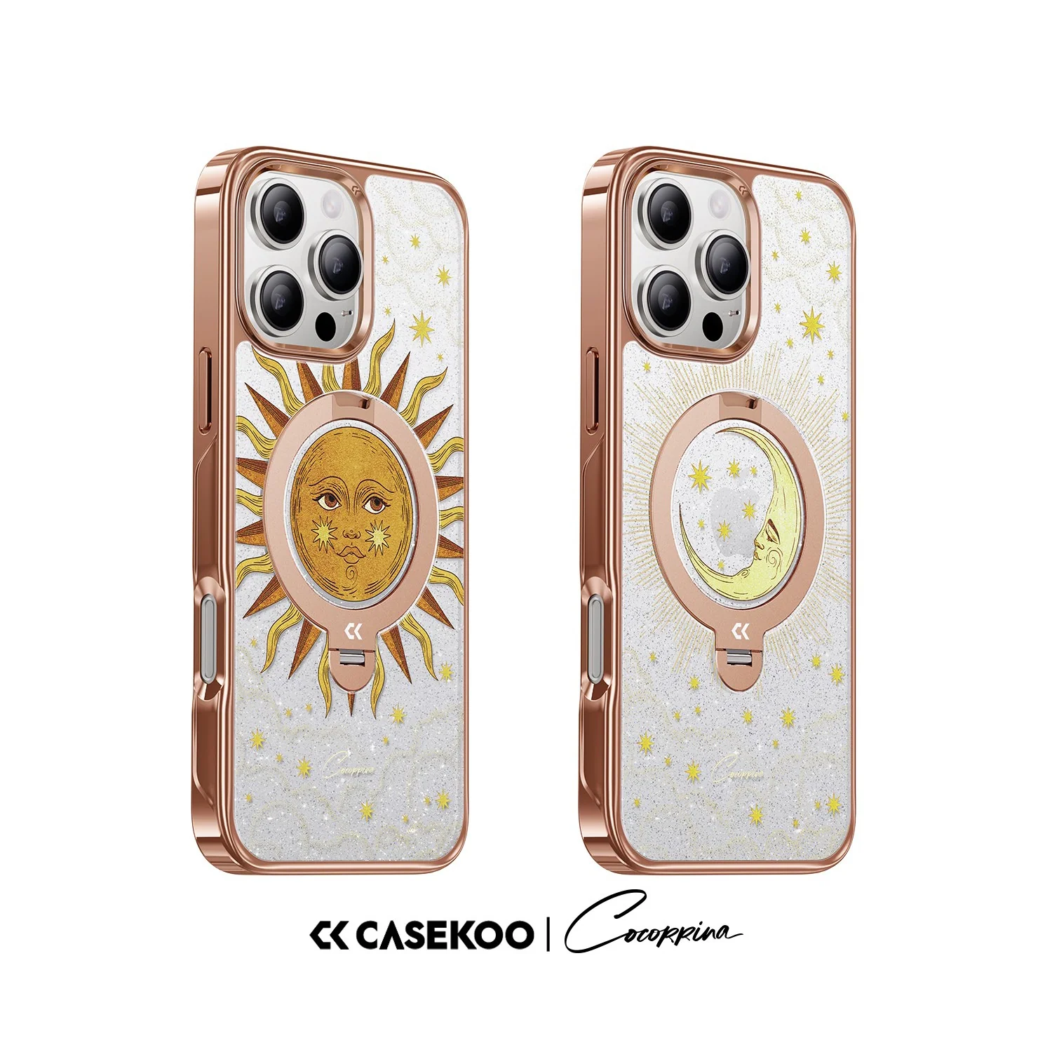 ArtCollab x COCORRINA Helios Titanium Magic Stand Pro Case for iPhone - Image 7