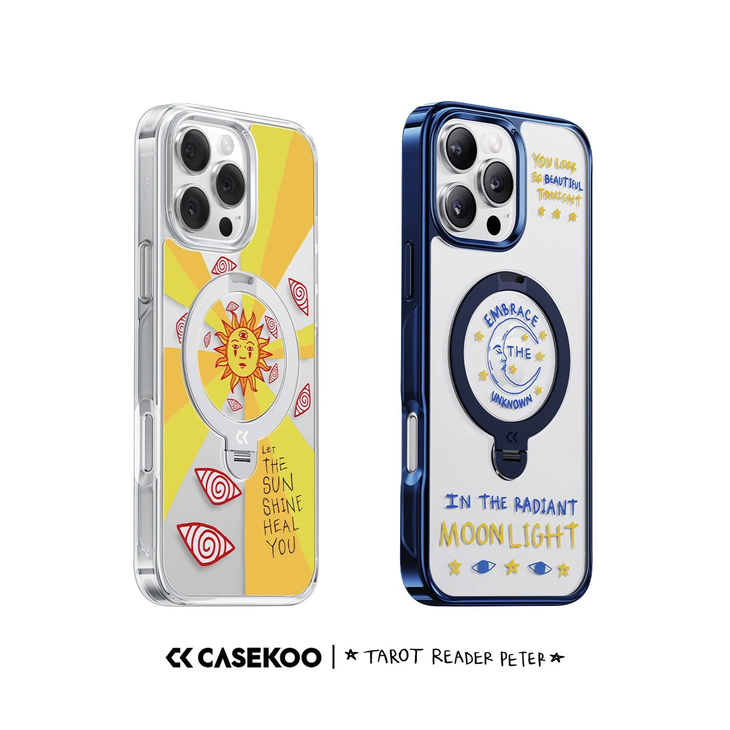 ArtCollab x Peter Midnight Moonlight Titanium Magic Stand Pro Case for iPhone - Image 7