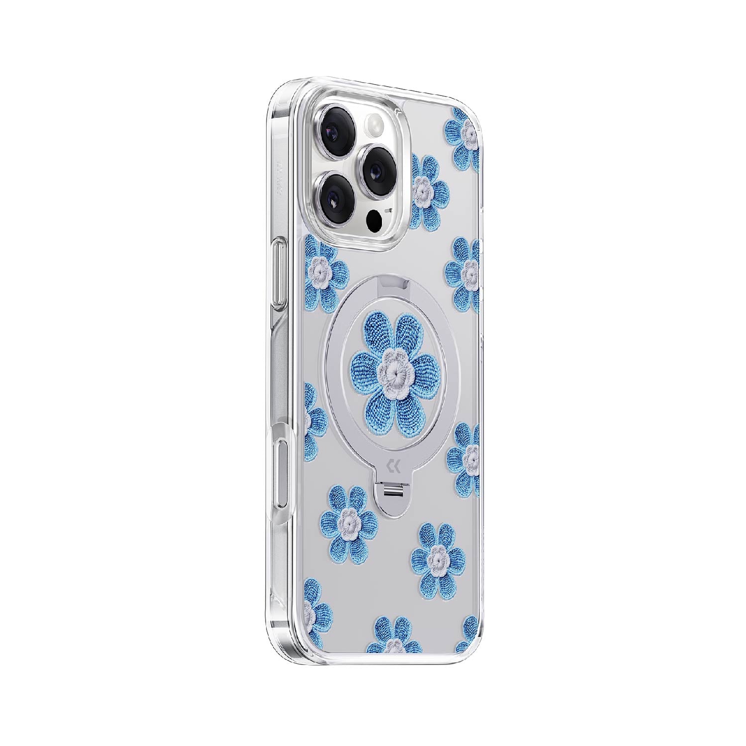Blue Blossom Magic Stand Pro Case for iPhone - Image 3