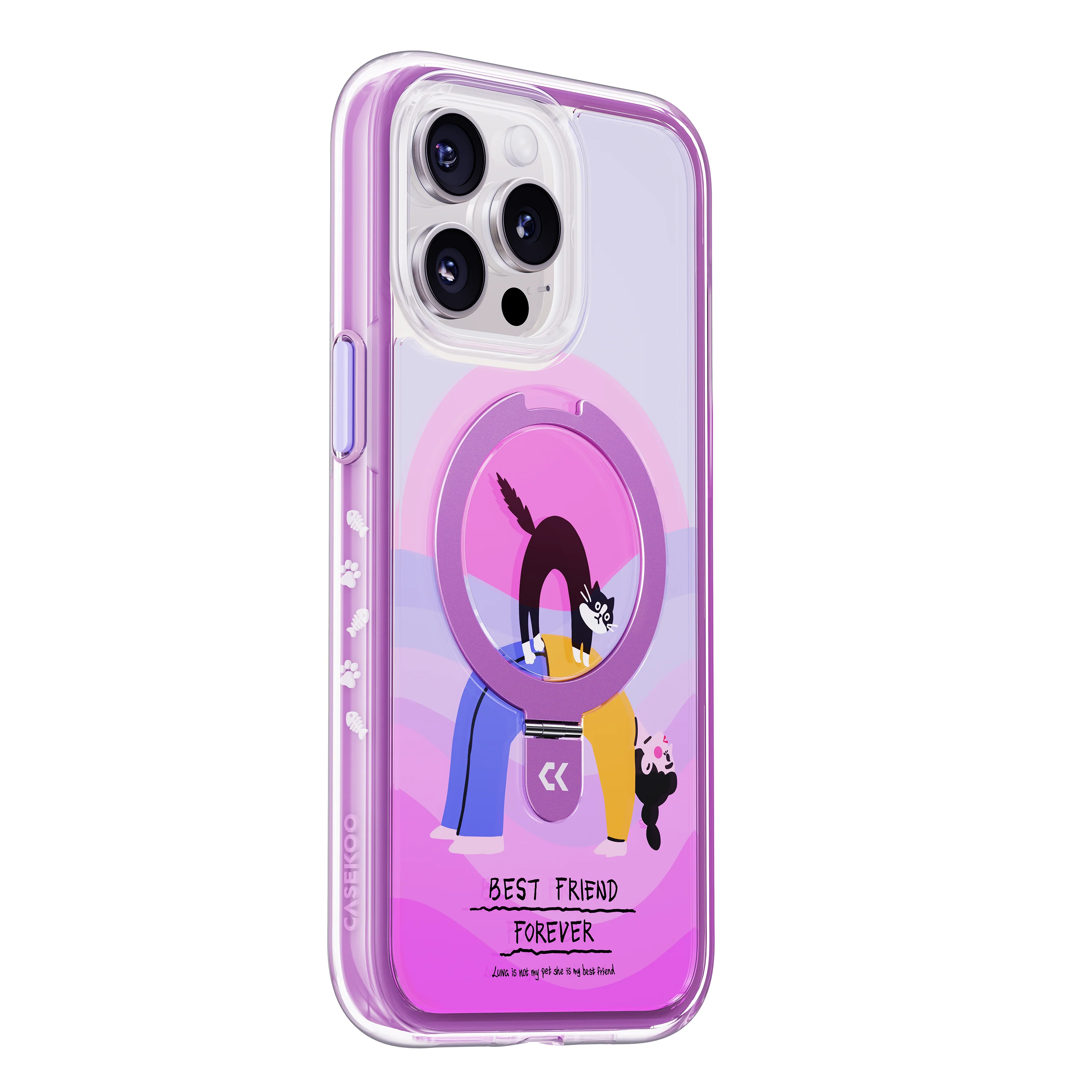 Play With Kitty Air Cushion Magic Stand Case - Image 2