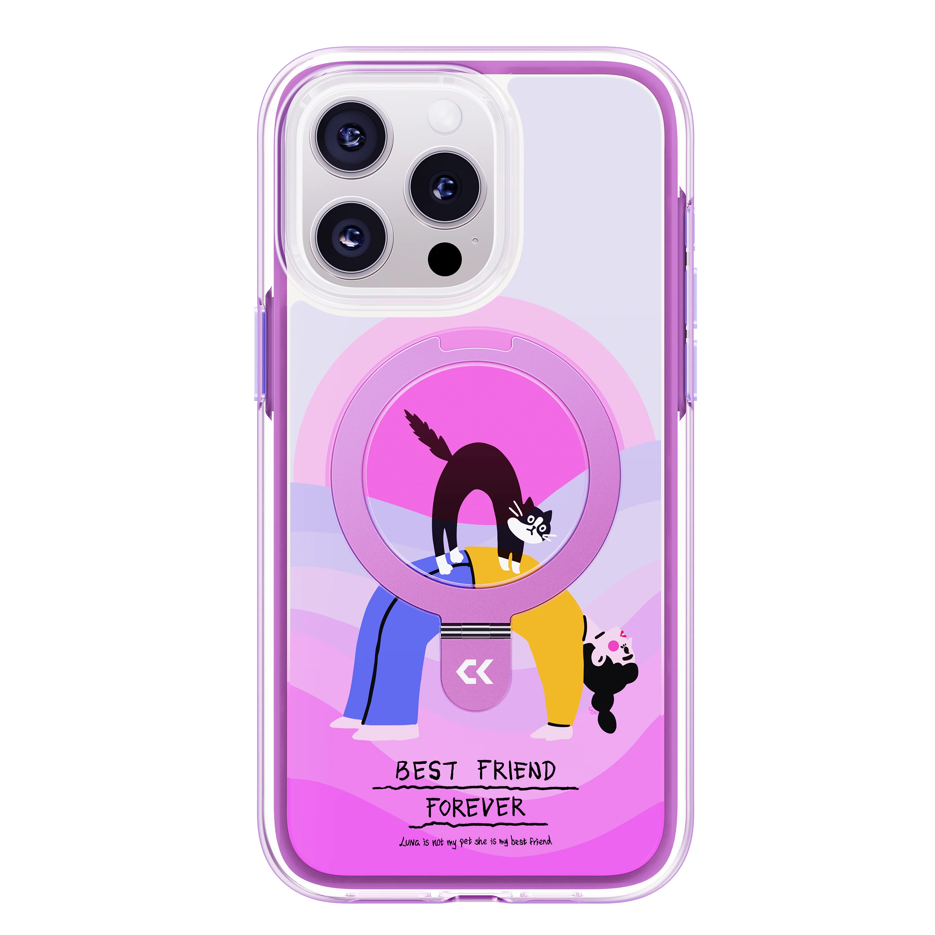 Play With Kitty Air Cushion Magic Stand Case - Image 3