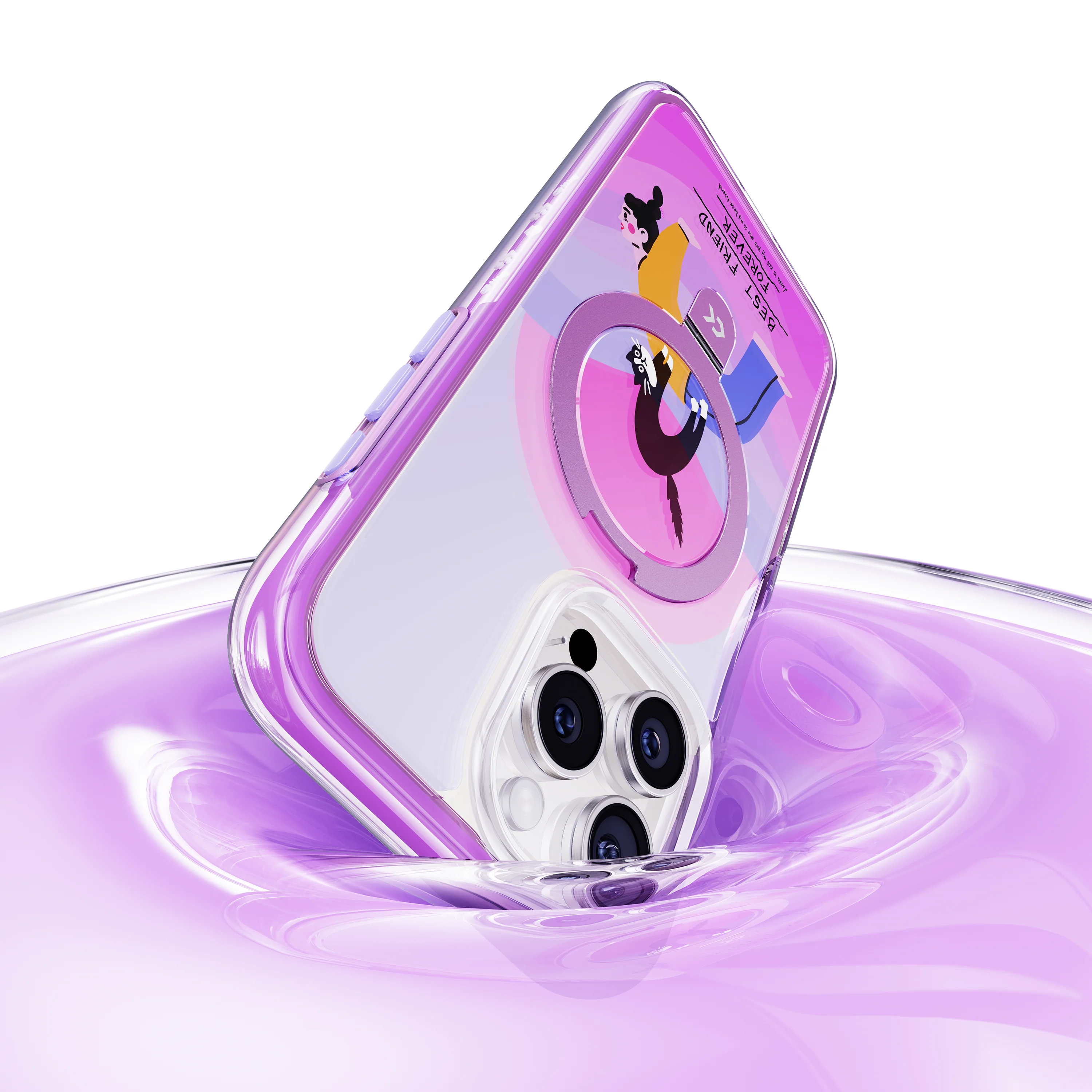 Play With Kitty Air Cushion Magic Stand Case - Image 4