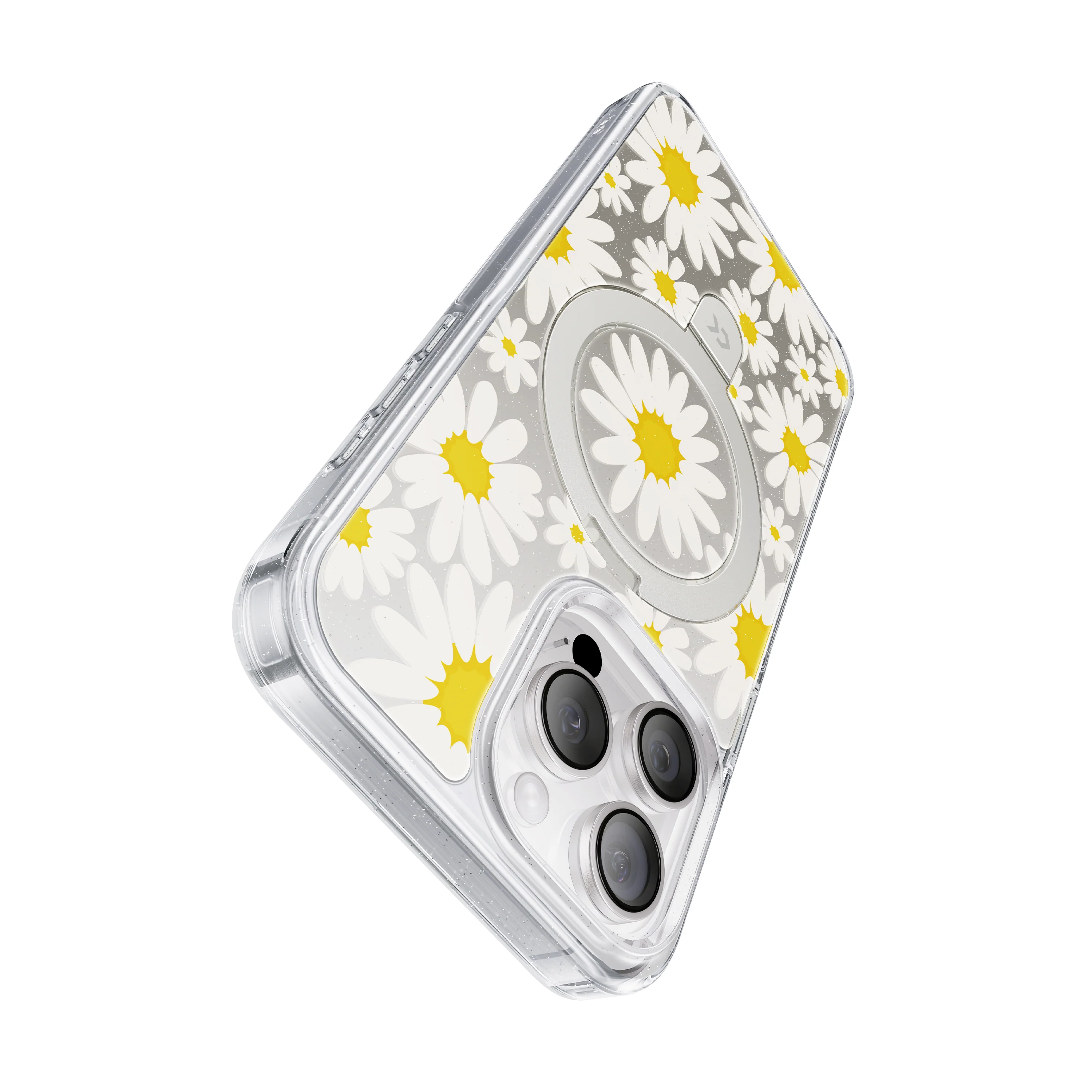 Glitter Daisy Magic Stand Case - Image 4