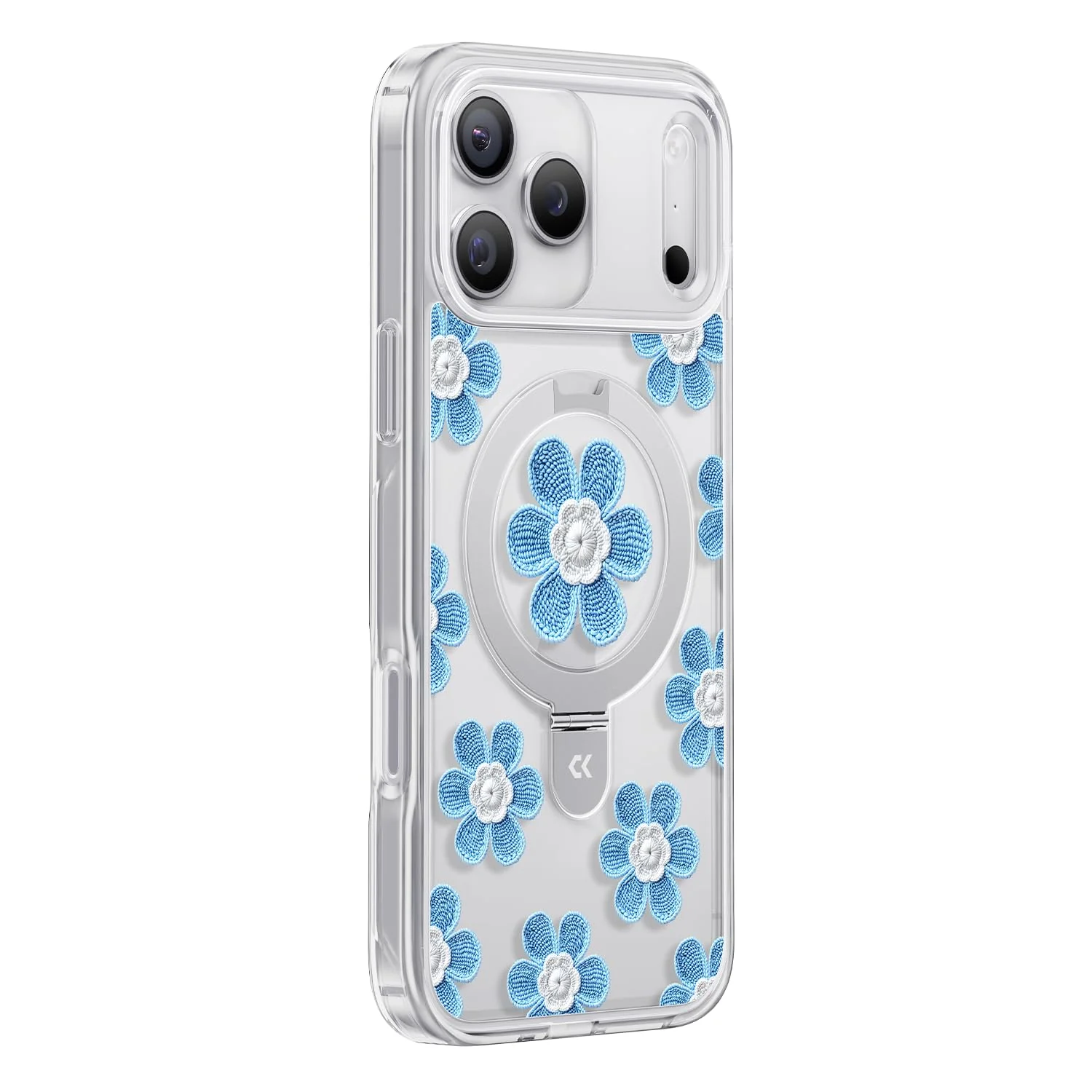 Floral Blue Flowers Phone Case – Elegant Protection-CASEKOO - Image 3
