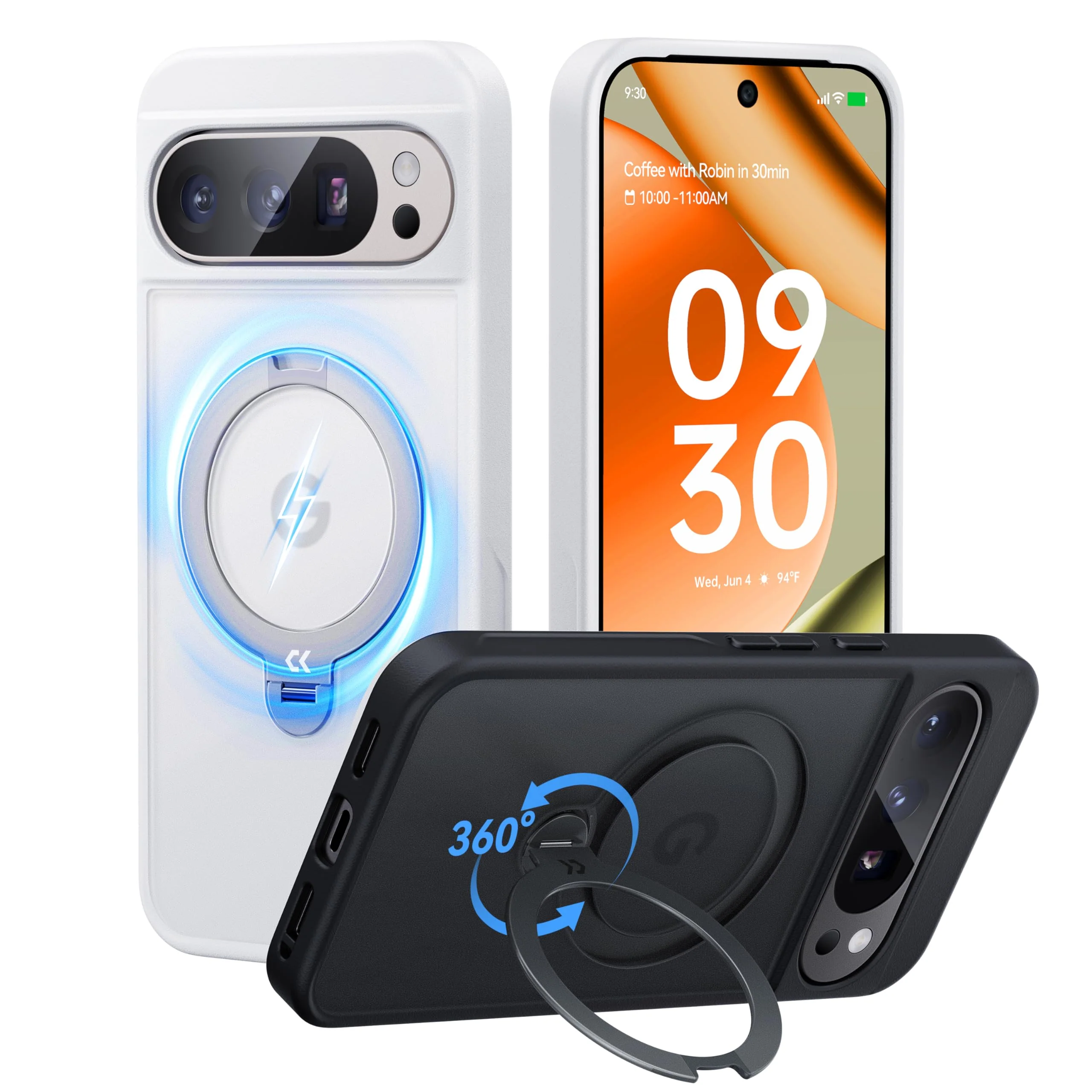 Matte Magic Stand Pro Case for Google Pixel 10 – Sleek Protection-CASEKOO - Image 10