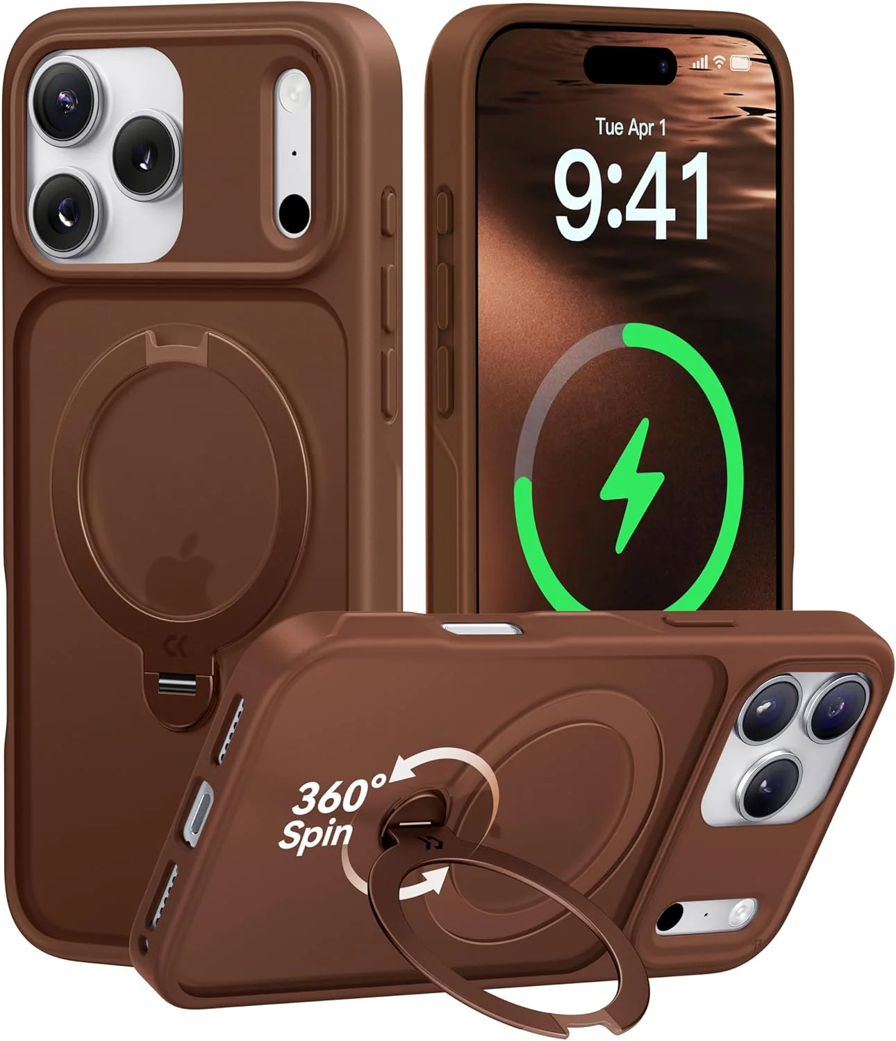 Matte StandKOO Case for iPhone – Sleek Protection-CASEKOO - Image 8
