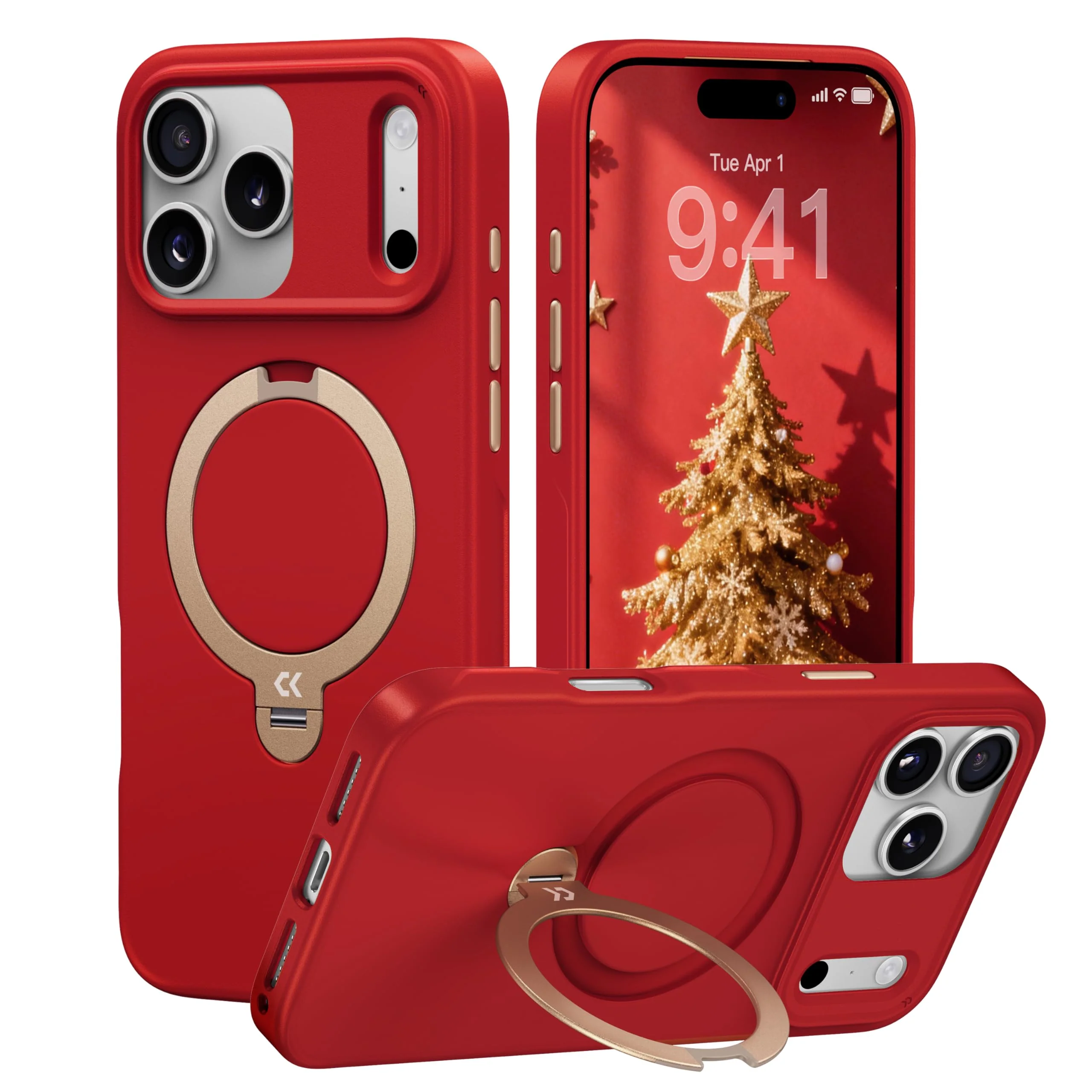 Matte StandKOO Case – Contrast Color Design-CASEKOO - Image 7