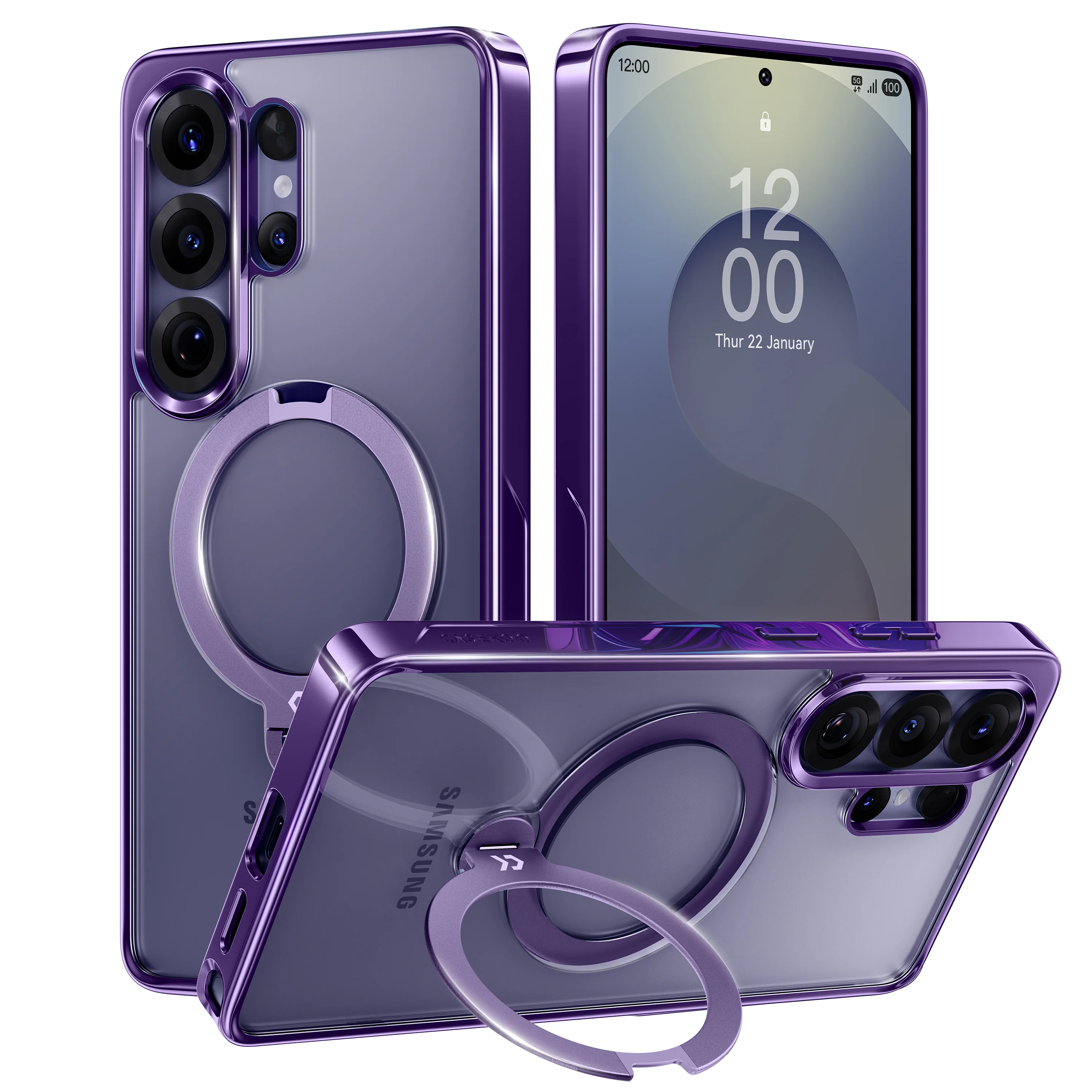 CASEKOO® Titanium StandKOO Case for Samsung S26 Ultra - Image 3