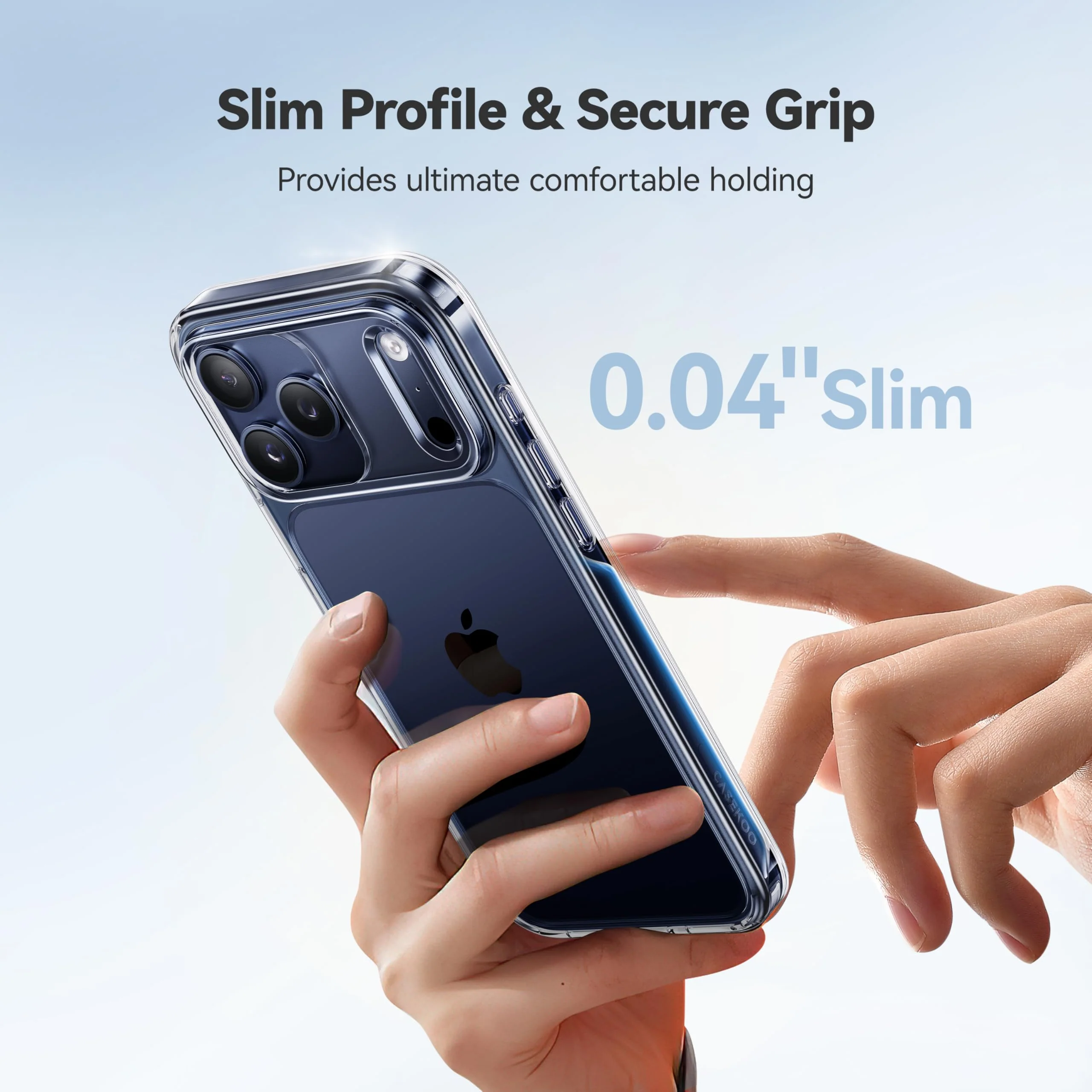 CASEKOO® Crystal Clear Basic Case for iPhone - Image 6