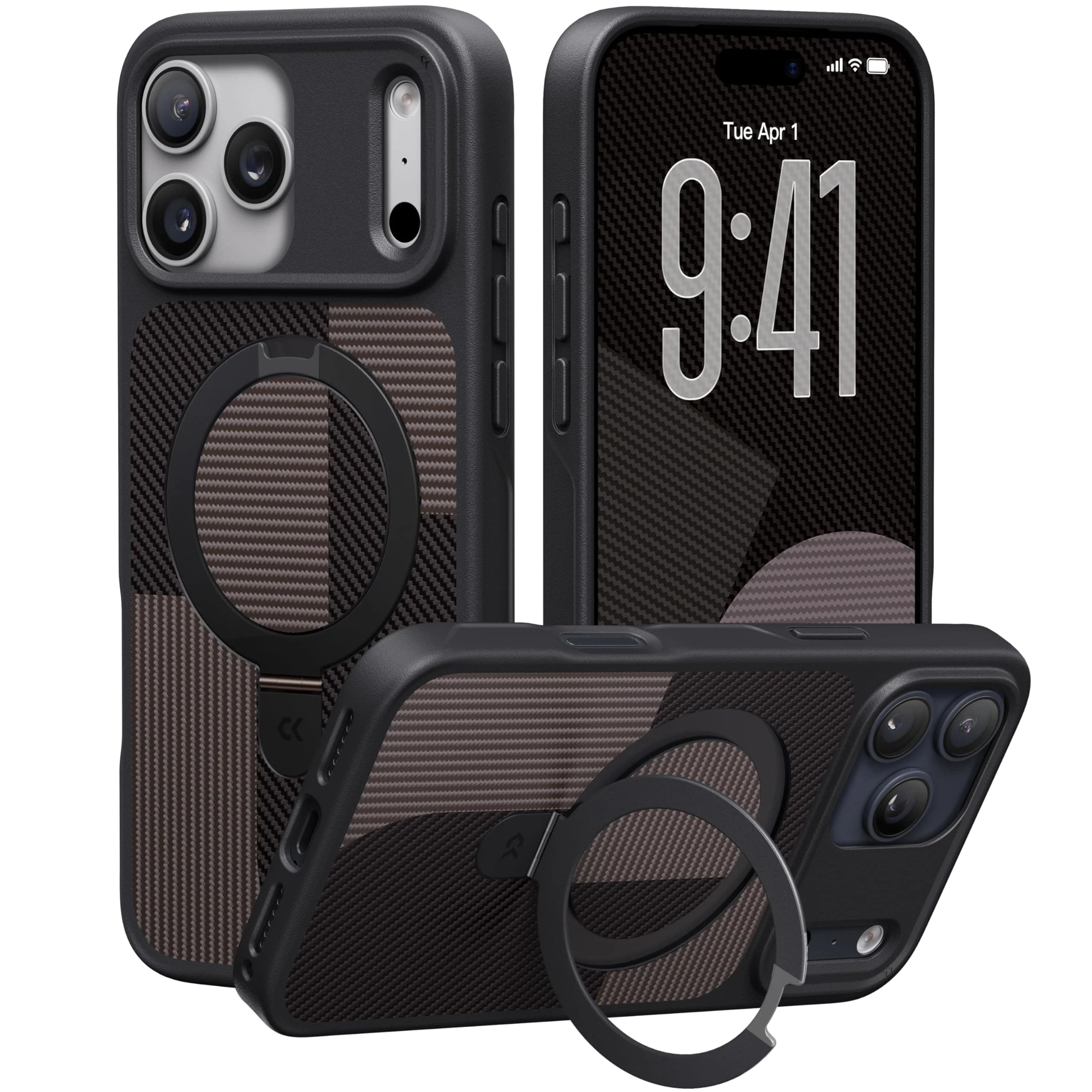 Matte StandKOO for iPhone – Geometric Design-CASEKOO - Image 8