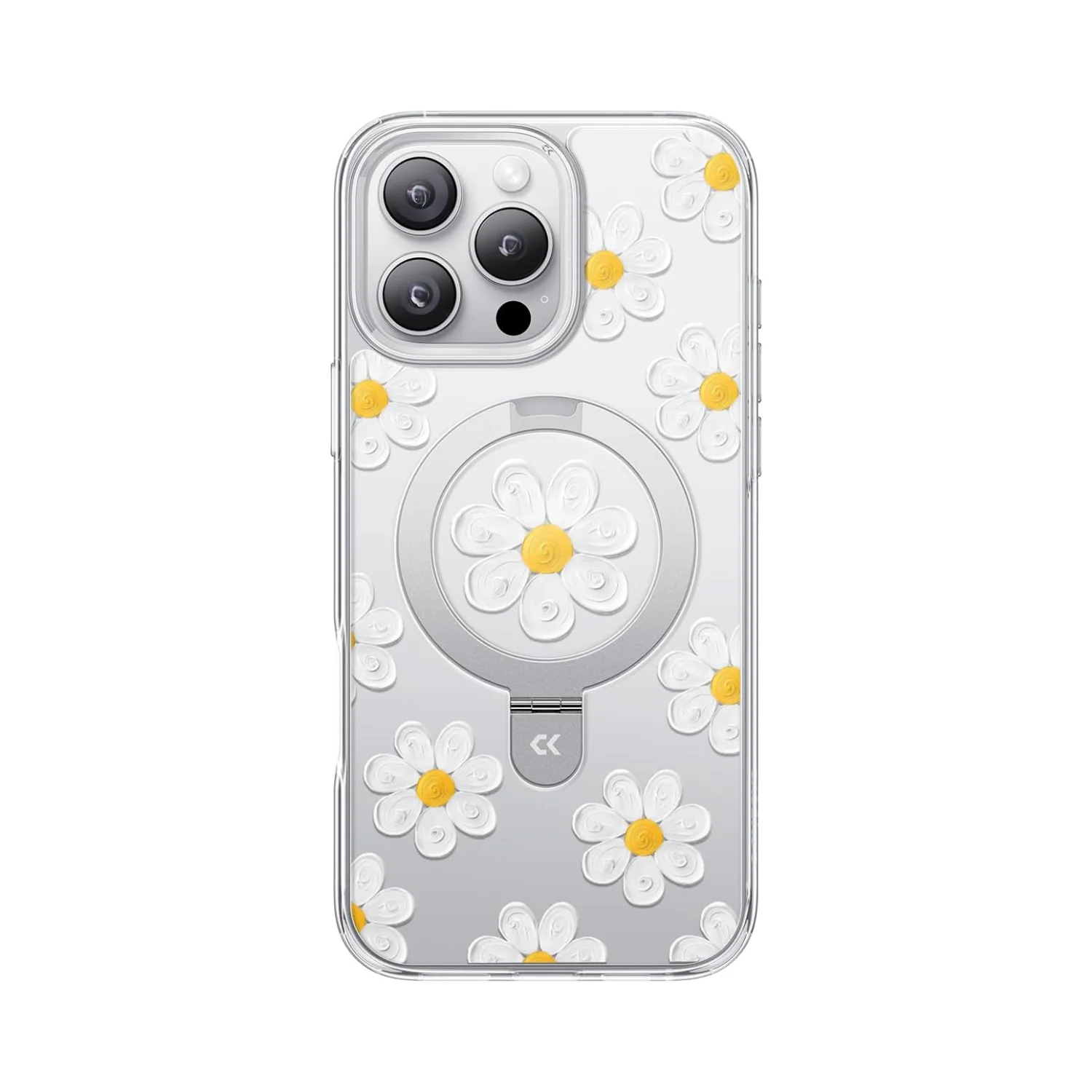 Oil Painting Daisy MagicStand iPhone Case - CASEKOO - Image 2